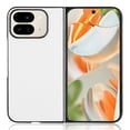 thumbnail image 2 of Slim Fit Case Compatible with Google Pixel 9 Pro Fold, Ultra Thin Hard PC Rugged Lightweight Carbon Fiber Texture Anti-Slip Durable Shockproof Cover for Google Pixel 9 Pro Fold,White, 2 of 5