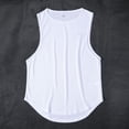 thumbnail image 1 of Chaleco deportivo de secado rápido para maratón de verano, chaleco sin mangas para hombre, chaleco holgado para correr, entrenar, baloncesto y fitness, 1 of 6