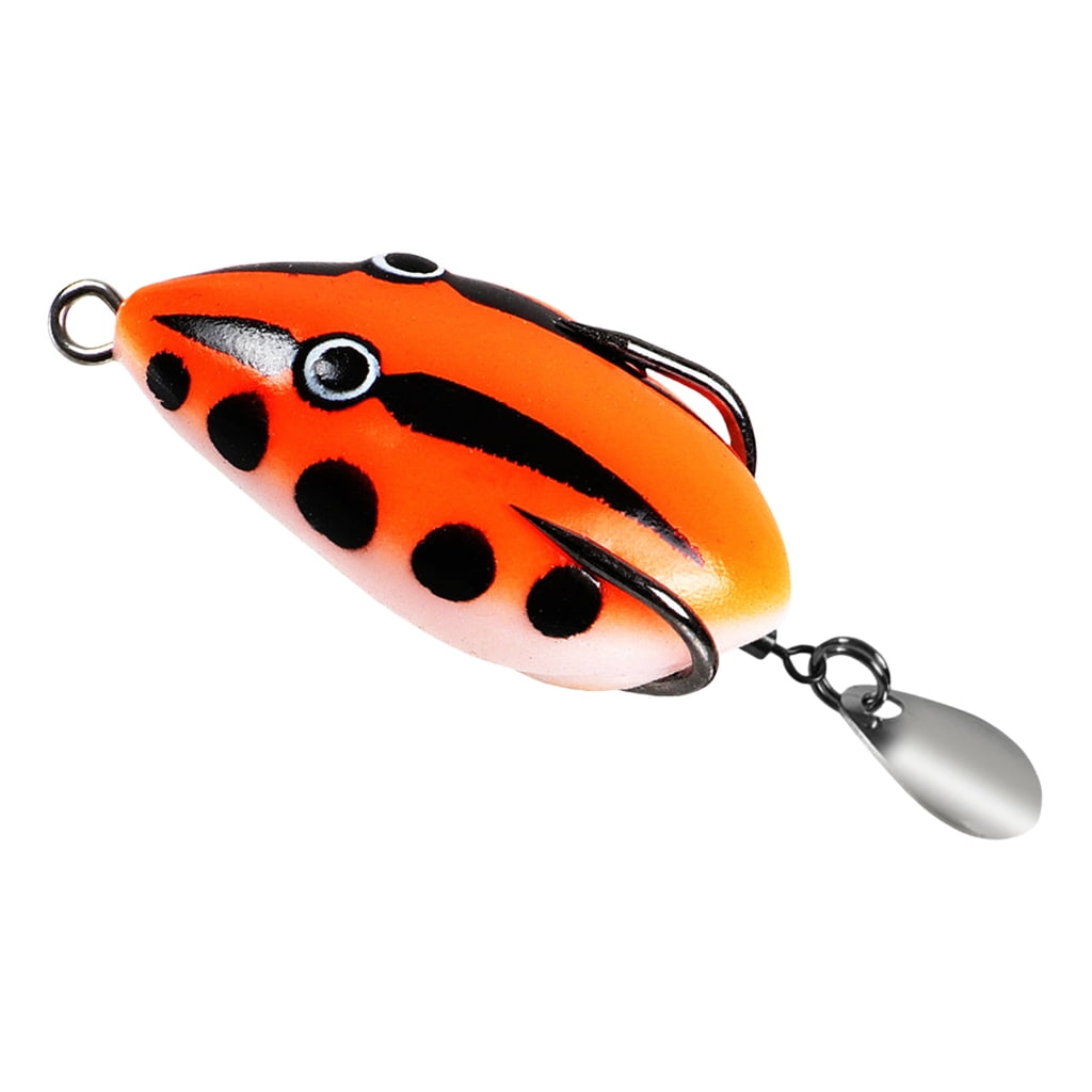 Soft Baits Simulated Frogs Fishing Lures with Hook Topwater Fish Lures Fishing Tackle