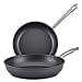 thumbnail image 3 of Anolon Accolade Forged Hard Anodized Nonstick Frying Pans Skillet Set, 8 Inch and 10 Inch - Moonstone gray, 3 of 4