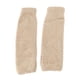 thumbnail image 1 of Guantes cálidos de invierno sin dedos, mitones con orificio para el pulgar, mitones suaves de invierno Beige, 1 of 9