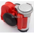 thumbnail image 2 of Nautilus Air Horn 12 volt 139dB Car red Bike Motorcycle Truck, 2 of 4