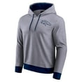 thumbnail image 2 of Men's Darius Rucker Collection by Fanatics Navy Denver Broncos Tonal Knit Pullover Hoodie, 2 of 5