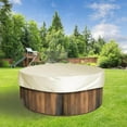 thumbnail image 3 of New Round Tub Cover Uv Resistant Tub Covers Outdoor Spa Tub Covers, 3 of 5