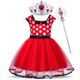 thumbnail image 1 of Vestido de fiesta de cumpleaños para bebés pequeños, disfraz de carnaval, disfraz de princesa para niños, disfraz de Blancanieves para niñas pequeñas, ropa 12M Gao Jinjia LED, 1 of 2