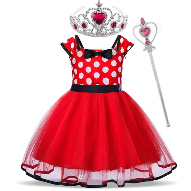 Vestido de fiesta de cumpleaños para bebés pequeños, disfraz de carnaval, disfraz de princesa para niños, disfraz de Blancanieves para niñas pequeñas, ropa 12M Gao Jinjia LED