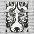 thumbnail image 1 of EREHome Wolf Face Home Decoration Wall Tapestry 80x60 inches, 1 of 4