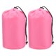 thumbnail image 1 of Uxcell 2-Pack Stuff Sack, 5 x 10 Pulgadas Bolsas de Almacenamiento Impermeables con Cierre de Cordón Ultraligeras para Mochileo [Rosa], 1 of 1