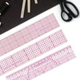 thumbnail image 4 of Clear Sewing Graph Ruler Fashion Design Ruler, Sandwich Line, 2 x 18, Transparent Pattern Making Dress Making Ruler for Sewing Pattern Making Quilting, 4 of 6