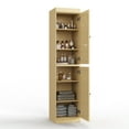 thumbnail image 3 of Palace Imports 100% Solid Wood 16.5" Bathroom Cabinet with Solid Doors, Yellow, 3 of 5