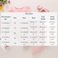 thumbnail image 3 of Fesfesfes Infant Baby Jumpsuit Girls Clothes Bow Tie Romper Pants Hairband Outfits Set Solid Print Clothes, 3 of 6