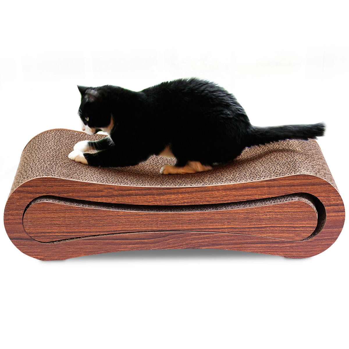 Catit Scratching Boards with Catnip for Cat Kitten Cardboard Small