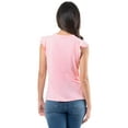 thumbnail image 3 of Lee Womens and Plus Ruffle Sleeve Crewneck Tank Top, S-4X, 3 of 6