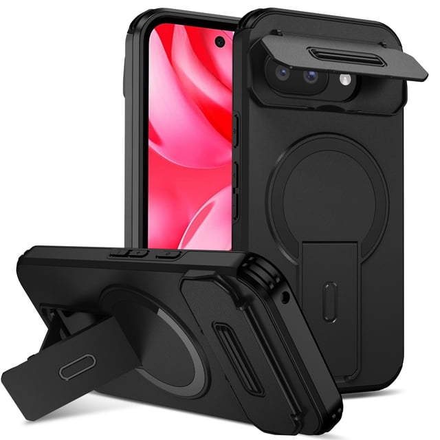 Funda GANGXUN para Google Pixel 9A – Magnética Antigolpes con Soporte y Protección Doble