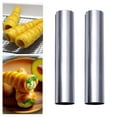 thumbnail image 2 of PTOOTP 6 moldes cilíndricos de acero inoxidable para hacer cannolis, para repostería y para hornear., 2 of 8