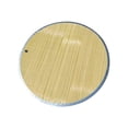 thumbnail image 1 of GUOOL Dumpling Tray Bamboo Cookie Pan Serving Plate Round Multipurpose Bamboo Tray, 1 of 9