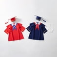 thumbnail image 6 of Dpytoraw Kids Graduation Cap and Gown Set, Preschool & Kindergarten Graduation Outfit with Tassel Size 3-4 Years, 6 of 6