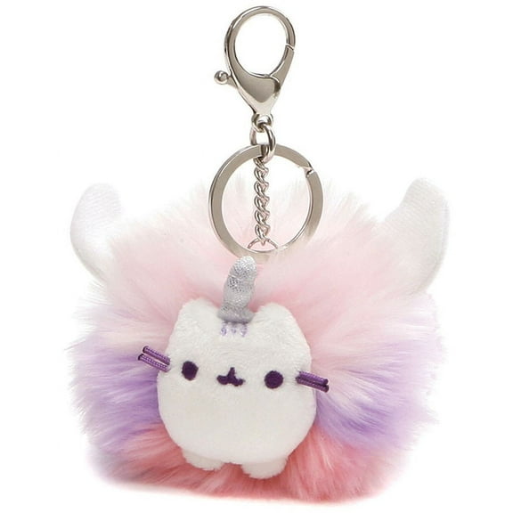 Super Pusheenicorn Pom Plush Keychain