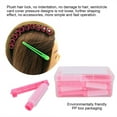 thumbnail image 4 of Hair Perm Rods, 20pcs No Damage Rollers with Plush Lock Design, for Women Long Short Hair DIY Styling Tools, 4 of 7