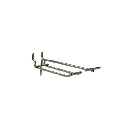 

Azar Displays 701304 4 Metal Wire Flip Scan Loop Hook .148 Diameter 50-Pack