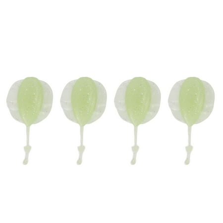 4Pcs 9cm 14g Soft Swimbait Sinking Soft Swim Bait Raja Lure Artificail Lures Fishing Tackle Gear Luminous Color