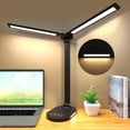 thumbnail image 1 of Lámparas de escritorio para oficina en casa: lámpara de escritorio LED con luz nocturna, lámpara de escritorio de oficina, puerto de carga USB, 5 modos de color, 5 niveles de brillo, tempori, 1 of 5