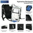 thumbnail image 2 of SavvyCraft Hydration Backpack with 2 Liter Water Reservoir, Lightweight Insulation Water Backpack Bladder Bag for Festivals, Biking, Cycling, Hiking, Running and Outdoor, 2 of 8