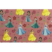Gift Wrap - Princess - 39 Inch X 6 Ft - Paper - 1 Roll