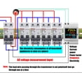 thumbnail image 4 of Medidor de energía Walfront D52-2066 con pantalla LCD 220V 100A, 4 of 9