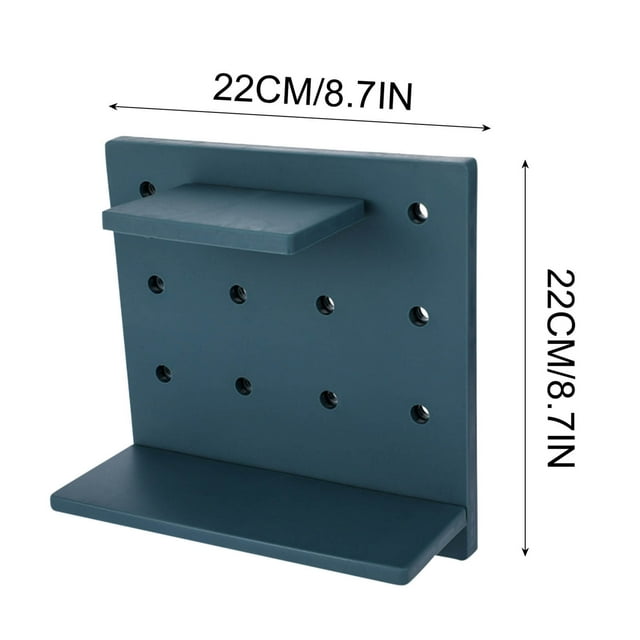 Wall Shelf for Bedroom,Bathroom Wall Shelf Plastic Storage Shelf Adhesive Type Wall Mounted Toilet Kitchen Rack Shelves for Wall Storage,Kitchen Storage Rack,Kitchen Storage Shelf Rack