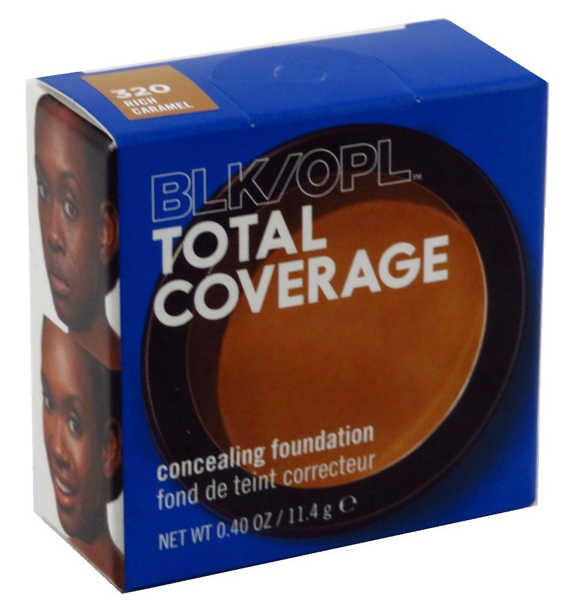 Black Opal Total Coverage Concealing Foundation, Rich Caramel, 0.4 Oz