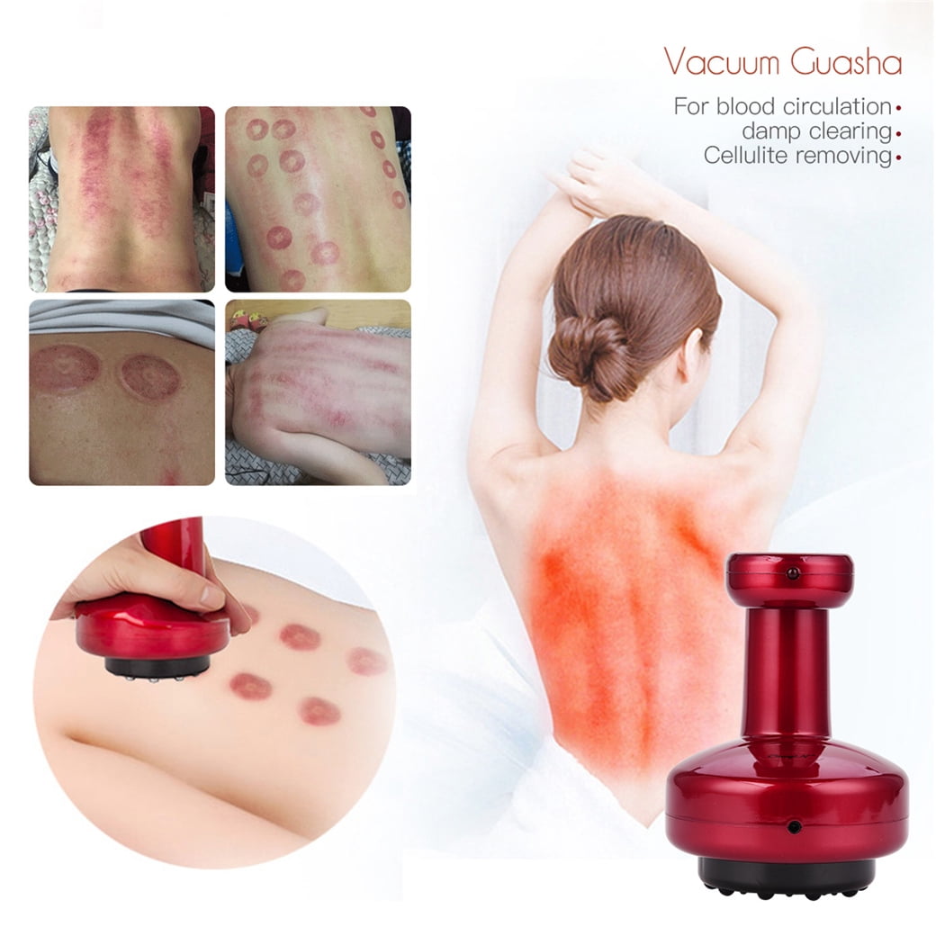 CkeyiN Body Shaping Massager 9 Gears for Hot Compress Magnetic Wave Gua Sha Scraping Massage Fat Remover to Shape Your Legs Arms Lower Abdomen,Slimming Massage Cupping And Scraping Instrument