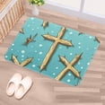 thumbnail image 5 of Easter Polyester Non-Slip Machine Washable Office Mat - Door Mat Chair Rugs Door Mats, 5 of 6