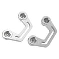 thumbnail image 2 of Windshield Light Bracket, Hood Light Mount Scratch Proof Anodized Aluminium Alloy Stable Support With Sliding Rail For Car Silver, 2 of 8