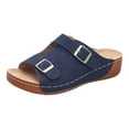 thumbnail image 2 of Willtoo Orthopedic Sandals for Women 2026 Comfortable Summer Wedges Wide Width Platform Sandal, 2 of 8