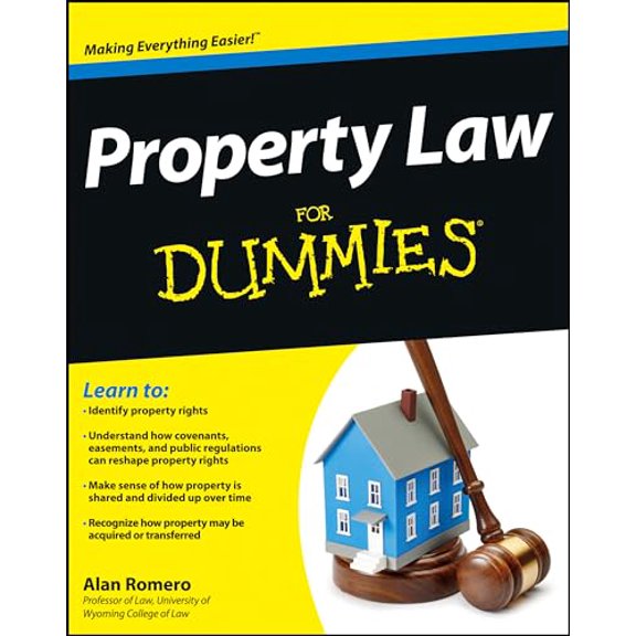 Pre-Owned Property Law For Dummies, 9781118375396, 1118375394, Paperback, 1 edition