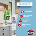 thumbnail image 3 of Kraken Bond Kitchen & Bathroom Silicone Sealant-White/12 Pack, 3 of 6