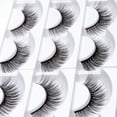 thumbnail image 6 of Eliace False Eyelashes Cat Eye Wispy Faux Mink Lashes Pack Fluffy 14MM Short Natural False Lashes 15 Pairs Multipack | Rosa Style, 6 of 7