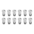 thumbnail image 2 of Metal Guitar Ferrules, Wear Resistant Glossy Finish Easy To Install 12PCS Standard Size High Hardness Electric Guitar Bushing  For Musical Instruments Black,Silver,Gold, 2 of 8