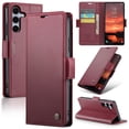 thumbnail image 1 of CaseMe Funda de Cuero para Samsung Galaxy S25 5G con Bloqueo RFID, para Samsung Galaxy S25 5G Funda para Mujer y Hombre, Tarjetero con Cierre Magnético, Funda Tipo Folio para Samsung Galaxy S25 5G, 1 of 11