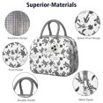 thumbnail image 4 of Lunch Bag Lunch Box for Women Reusable Insulated Lunch Bags,Water-Resistant Turtle Slow Down and Enjoy Life Cooler Lunch Tote Bag, Large Capacity for Work Travel Picnic, 4 of 6