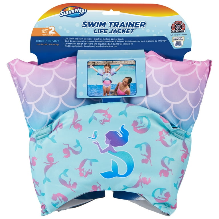 Barbie Swim Trainer Life Jacket USCG Approved Vest For Kids 33 - Main Image