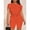 Orange, variant on Women 2 Piece Outfits Summer Sweatsuits Biker Short Workout Jogger Sets Orange L