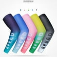 thumbnail image 6 of 1 Pair Cooling Arm Sleeves for Men & Women, UV Protective UPF 50 Tattoo Cover Up Adult Children Polyester Sunshade Hand Elbow Protection Cover Summer Cycling Sportswear Accessories Outdoor, 6 of 8
