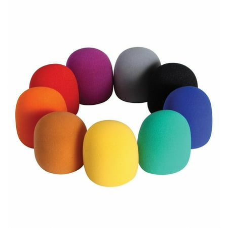 UPC: 0659814120888 | On-Stage ASWS58C9 9-Color Windscreen Pak