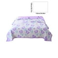 thumbnail image 3 of Qocolhg Summer Quilt Bedding Modern Air Conditioner Quilt Cotton Breathable Comforter Print Floral Quilts Bedspread Small Size for Kids, Machine Washable & Easy to Care, 39x59 inch, Green, 3 of 6