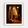 thumbnail image 2 of Elfreth's Alley at Night, Philadelphia 03 - Philadelphia Pennsylvania Photography Nightlife Street Photography Architecture Vintage Rustic City Unframed Wall Art Print 24 x 30 inches, 2 of 13
