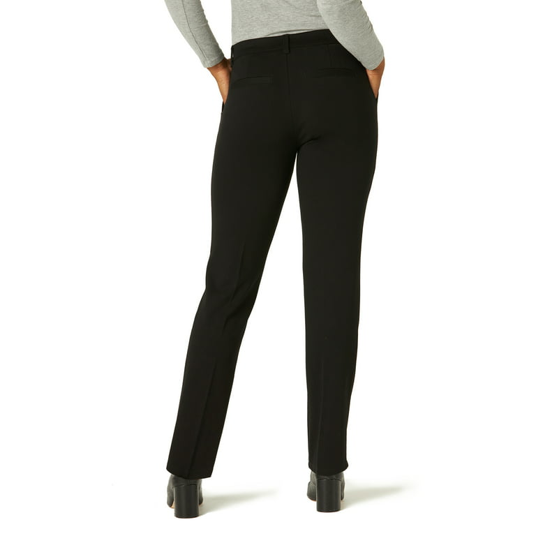 Lee Womens Comfort Waist Knit Straight Leg Pant - High Straight Pants Women  - Aliexpress