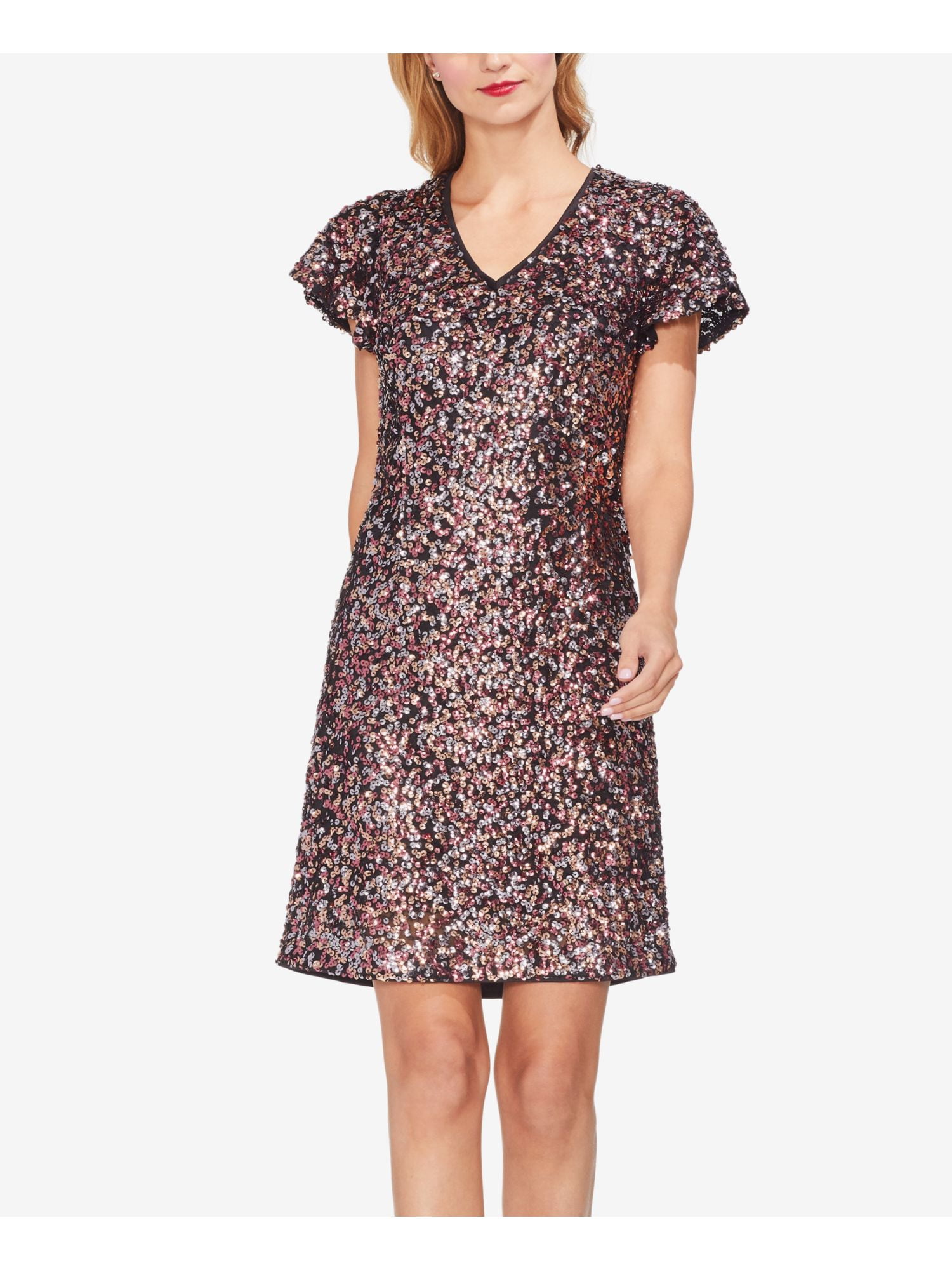 black shift party dress