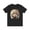 Black, variant on Fan shirt, Shirt with Fan, Tee Shirt with Gold Blower